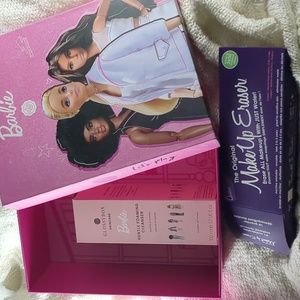 GlossyBox Barbie Cleanser&Box/and Purple Makeup Eraser…